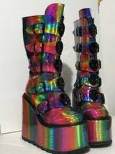 Carica l&#39;immagine nel visualizzatore di Gallery, Yru Shoes Dune Alien Rainbow

