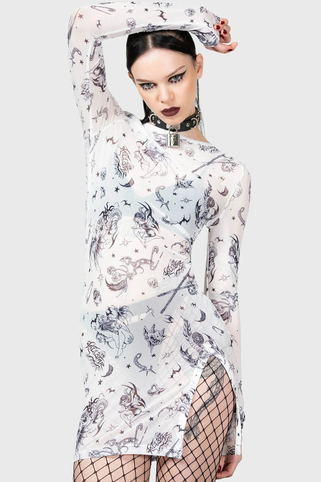 Killstar Dazed Skull Dress