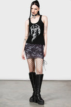 Carica l&#39;immagine nel visualizzatore di Gallery, Killstar Dazad Skull Mini Skirt
