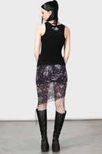 Carica l&#39;immagine nel visualizzatore di Gallery, Killstar Dazad Skull Mini Skirt
