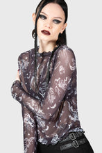 Carica l&#39;immagine nel visualizzatore di Gallery, Dazed Skull Crop Top
