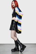 Carica l&#39;immagine nel visualizzatore di Gallery, Killstar Neon Rainbow Cardigan
