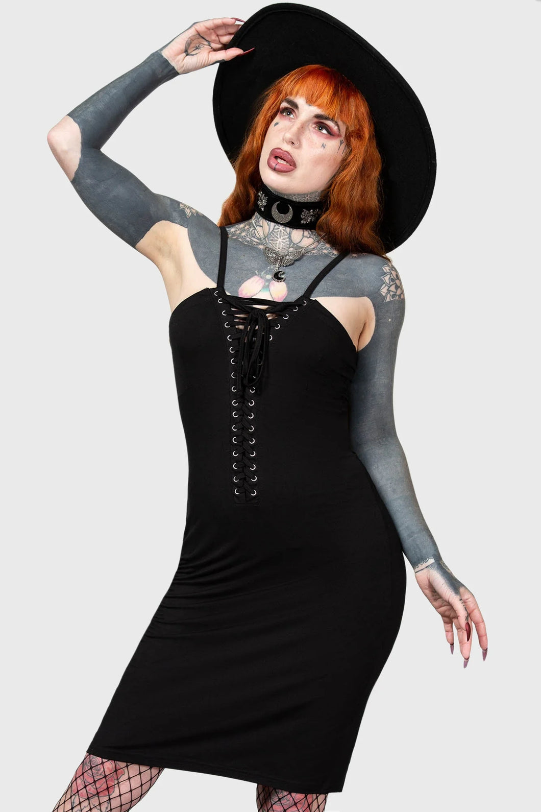 KIllstar Reaping Hour Slip Dress