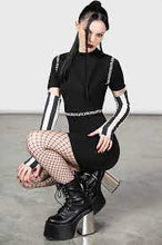 Carica l&#39;immagine nel visualizzatore di Gallery, Killstar Stripes &amp; Stitches Dress
