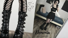 Carica l&#39;immagine nel visualizzatore di Gallery, Demonia Cult Damned 225 BLK Black.
