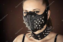 Carica l&#39;immagine nel visualizzatore di Gallery, Innocent Clothing Spike Mask Black
