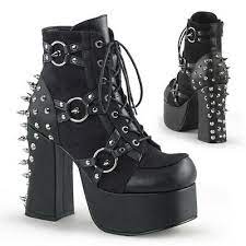Demonia Shoes Cha 100 Black