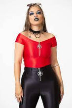 Carica l&#39;immagine nel visualizzatore di Gallery, Killstar Vervain Top Scarlet
