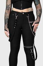 Carica l&#39;immagine nel visualizzatore di Gallery, Killstar The Rave Skinny Trousers
