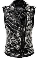 Carica l&#39;immagine nel visualizzatore di Gallery, Killstar Overload leather Vest
