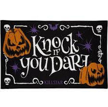 Carica l&#39;immagine nel visualizzatore di Gallery, Killstar Knock If Uyo Dare Doormat
