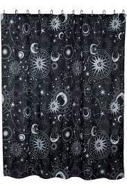 Killstar Stardust Shower Curtains