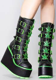 YRU Shoes Dune Weed Black/Green