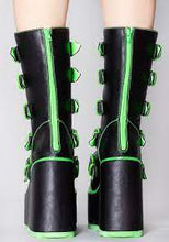Carica l&#39;immagine nel visualizzatore di Gallery, YRU Shoes Dune Weed Black/Green
