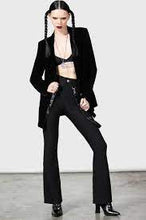 Carica l&#39;immagine nel visualizzatore di Gallery, Killstar Astaroth velvet Boyfiend Blazer
