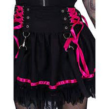 Carica l&#39;immagine nel visualizzatore di Gallery, Poizen industries - Lustre Dress Ladies black/pink
