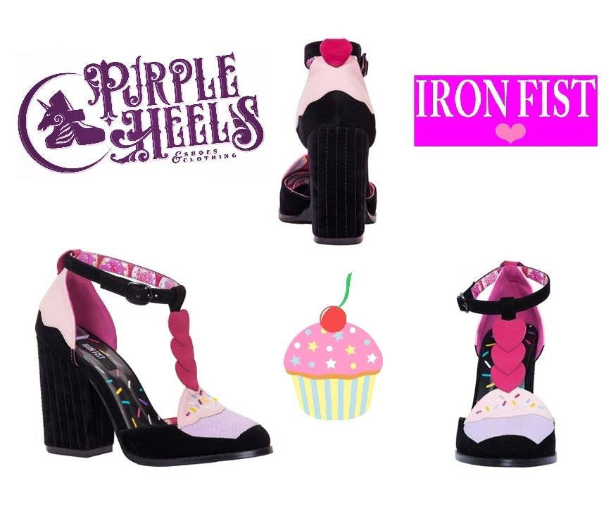 Iron Fist Purple Heels.