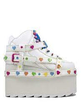 Carica l&#39;immagine nel visualizzatore di Gallery, YRU Shoies Qozmo Bond RBW Heart White.
