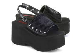 Demonia Shoes  funn32 Black