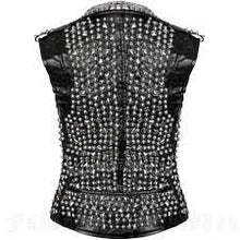 Carica l&#39;immagine nel visualizzatore di Gallery, Killstar Overload leather Vest
