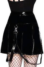 Carica l&#39;immagine nel visualizzatore di Gallery, Killstar Furious Gloss PLeated Skirt
