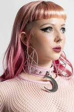 Carica l&#39;immagine nel visualizzatore di Gallery, Killstar Pentagram Hoop Earrings
