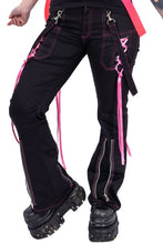 Carica l&#39;immagine nel visualizzatore di Gallery, Poizen Industries -  Fuse Pants Ladis black/pink
