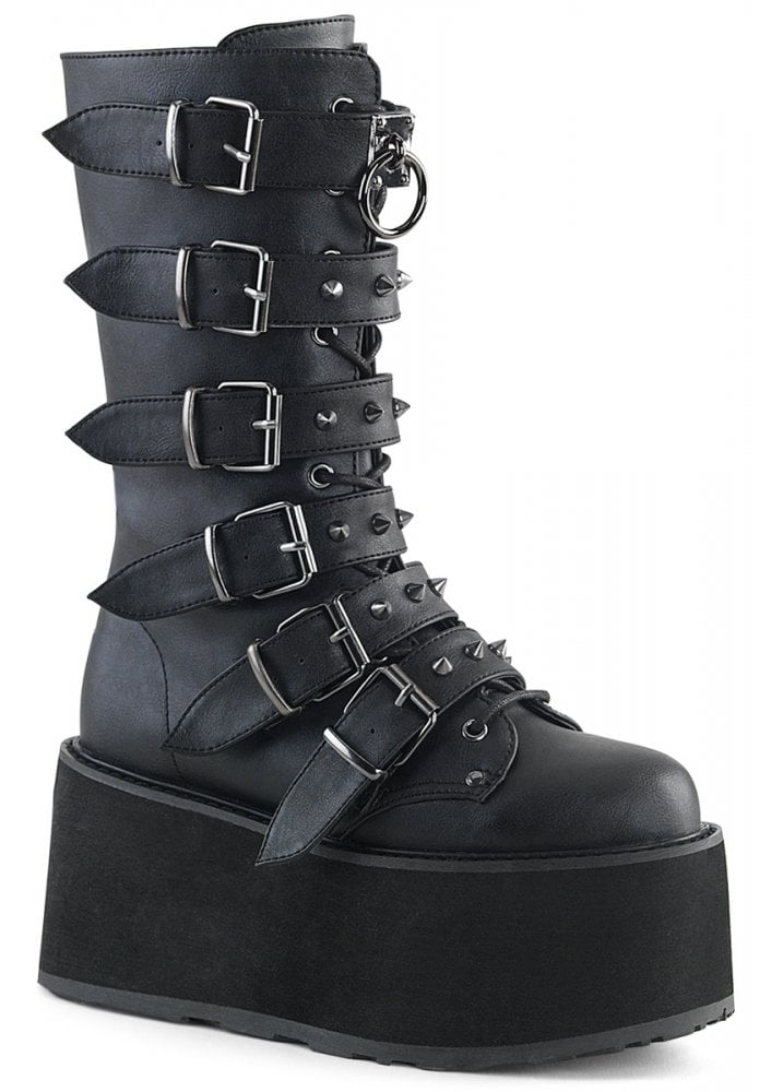 Demonia Damned 225 BLK Black.
