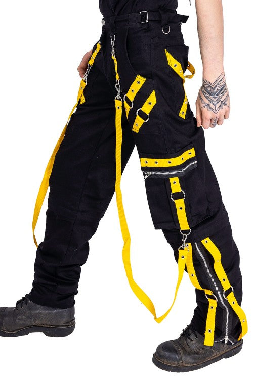 Poizen Industries - Vortex Pants Mens black/yellow